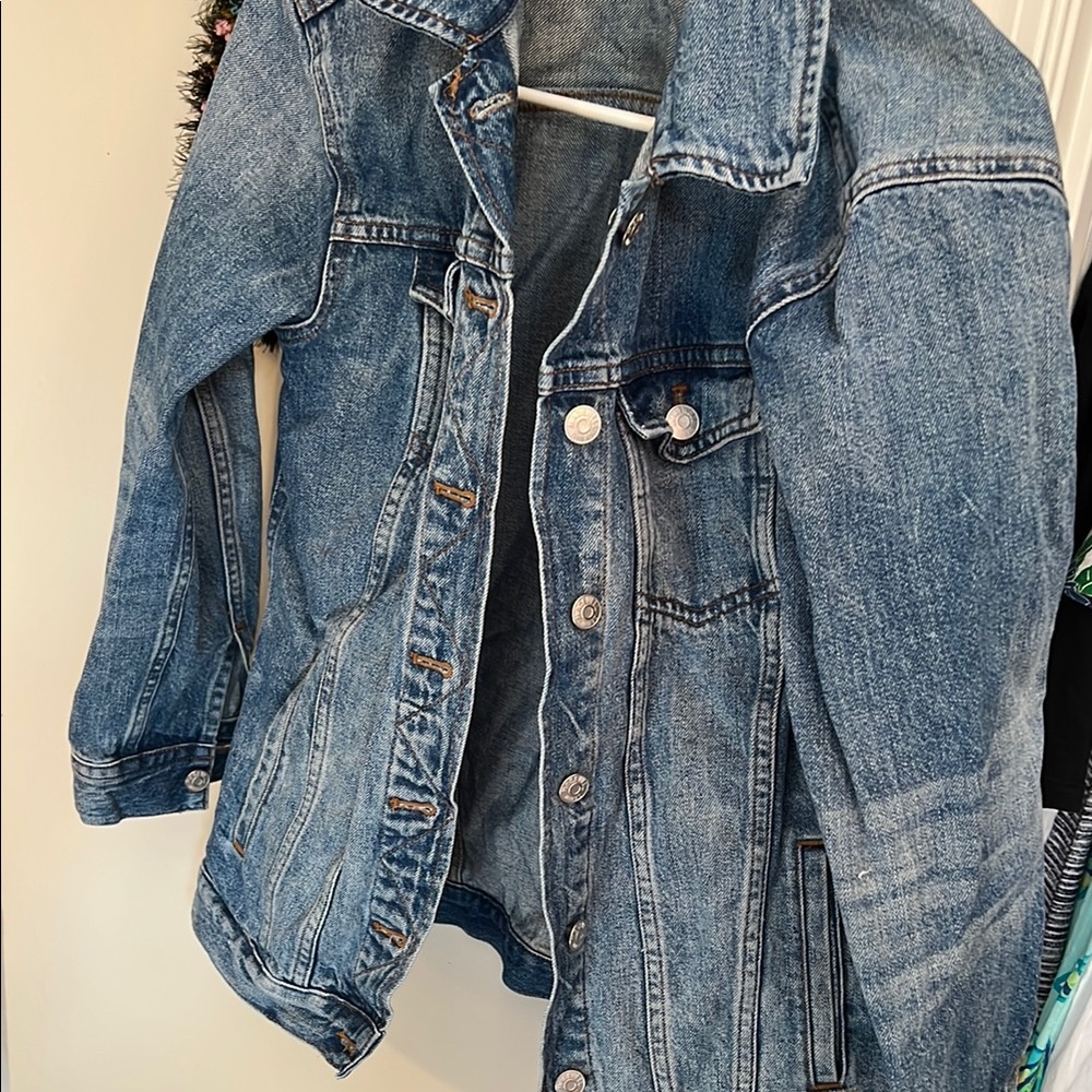 Madewell Blue Jean Jacket Oversized Classic Fit